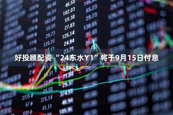 好投顾配资 “24东水Y1”将于9月15日付息